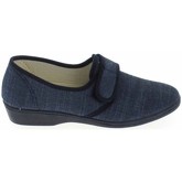 Chaussures Boissy Toile Velcro JE 678A6 Bleu