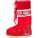 Bottes neige Tecnica Nylon rouge moon boot