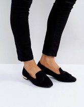 Miss KG - Chaussures style chaussons plats avec ornement métallique - Noir