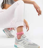 New Balance - 840 - Baskets à lacets avec logo - Gris - Gris