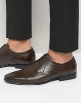 Frank Wright - Chaussures Oxford à bout renforcé - Marron - Marron