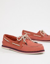 Sperry - Topsider Nautical - Chaussures bateau - Rouge - Rouge