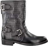 Black Nubikk Mid-calf boots LEVA CROCO