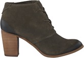 Green Toms Ankle boots LACE UP BOTIE