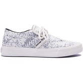 Chaussures Supra Chaussures CUBA white black woven