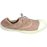 Chaussures Bensimon Tennis à Lacets Shinny Piping Mauve