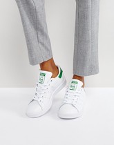 Adidas Originals - Stan Smith - Baskets - Blanc et vert - Blanc