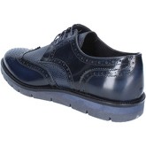 Chaussures J Breitlin élégantes bleu cuir brillant AD16
