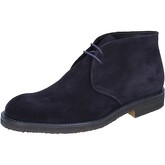 Boots Di Mella bottines bleu daim BZ09