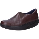 Chaussures Mbt mocassins slip on marron cuir AC560