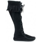 Bottes Minnetonka Front Lace Knee High Boot