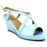 Sandales Cendriyon Compensées Bleu Chaussures Femme