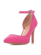 Head Over Heels by Dune Pink 'Clarra' Heeled Court Shoes