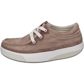 Chaussures Mbt sneakers beige nabuk activate BZ922
