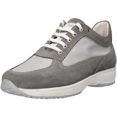 Chaussures Saben Shoes sneakers gris daim textile AJ204