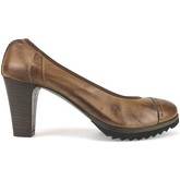 Chaussures escarpins Calpierre escarpins marron cuir AJ399
