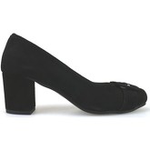 Chaussures escarpins Bruschi escarpins noir daim AJ657
