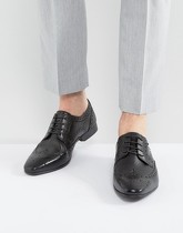 Walk London - City - Chaussures richelieu en cuir - Noir
