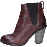 Bottines Moma bottines bordeaux cuir BY666
