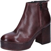 Bottines Moma bottines bordeaux cuir BY674