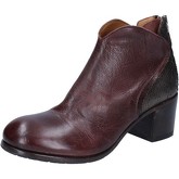 Bottines Moma bottines bordeaux cuir BY628
