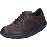 Chaussures Mbt sneakers marron cuir dynamic BY721