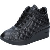 Chaussures Albano sneakers noir cuir BY883