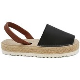 Espadrilles Fast Shoes 550 Doble piso Mujer Negro