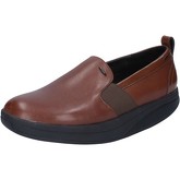 Chaussures Mbt slip on mocassins marron cuir BY975