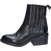 Boots Moma bottines noir cuir BY942