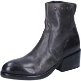 Bottines Moma bottines gris cuir BY906