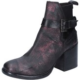 Bottines Moma bottines bordeaux cuir BY911