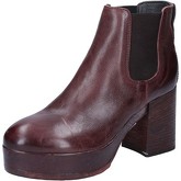 Bottines Moma bottines bordeaux cuir BY912