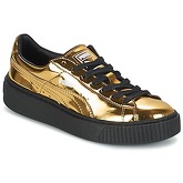 Chaussures Puma WNS BASKET PLATFORM.GOLD