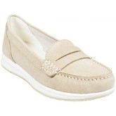 Chaussures Geox Mocassin D Avery C Taupe