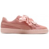 Chaussures Puma SUEDE HEART PEBBLE WN'S / ROSE