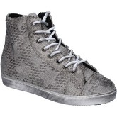 Chaussures Mancapane sneakers gris textile BX169