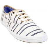 Chaussures Keds Basket Ch Whash Stripe Blanc
