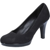 Chaussures escarpins Olga Rubini escarpins noir daim BX843