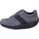 Chaussures Mbt sneakers gris textile daim performance BT41
