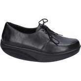Chaussures Mbt élégantes noir cuir BT136