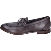 Chaussures Moma mocassins gris cuir BT159