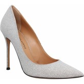 Chaussures escarpins Pura Lopez 107 glitter Femme Argent