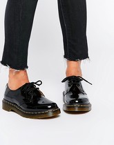 Dr Martens - 1461 - Chaussures plates classiques - Noir verni - Noir