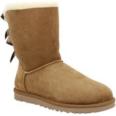 Boots UGG Bailey Bow velours Femme Chestnut