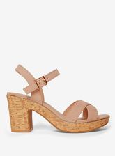 Wide Fit Blush Romy Sandals