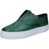 Chaussures Salvo Ferdi sneakers vert cuir BZ619