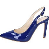 Chaussures escarpins Olga Rubini escarpins bleu cuir brillant BS94
