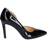 Chaussures escarpins Olga Rubini escarpins noir cuir brillant BS106