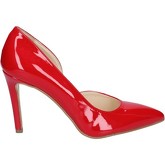 Chaussures escarpins Olga Rubini escarpins rouge cuir brillant BS108